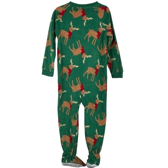 Carter’s Child of Mine Christmas Reindeer One Piece Pajamas Size 5T - Picture 2 of 8